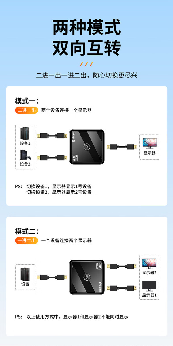 高清线一进二出的区别高清线一进一出与一进二出的区别-第3张图片